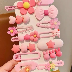 Hair Accessory Set Girls Clips